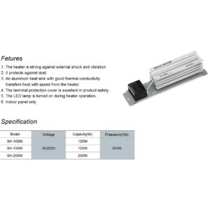 ĐIỆN TRỞ SẤY AC220V