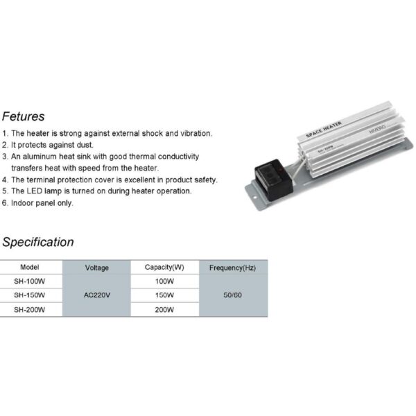 ĐIỆN TRỞ SẤY AC220V - Ảnh 2